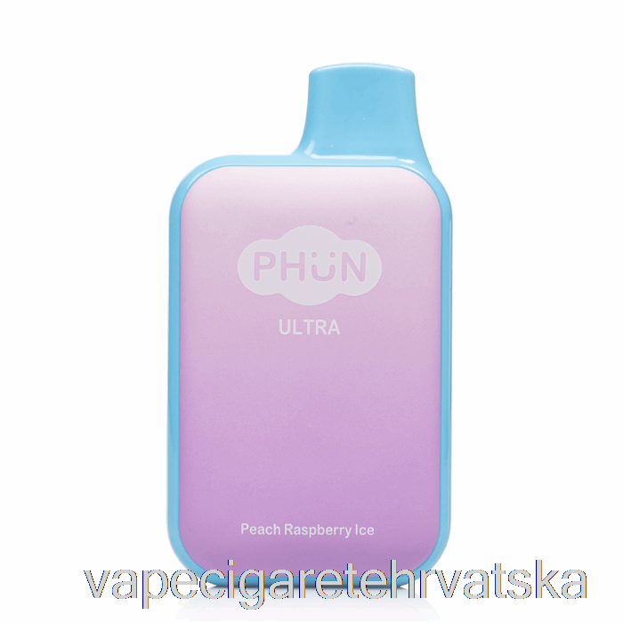 Vape Hrvatska Phun Ultra 6000 Disposable Peach Raspberry Ice